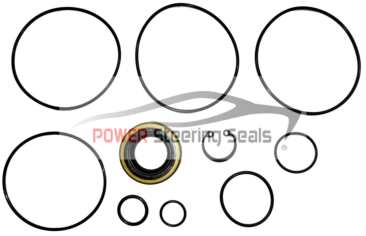 Power Steering Seals - Precision Fit Power Steering Pump Seal Kit | O-Ring And Sealing Kit For Toyota 4Runner 1989-1991 | Complete Steering Parts Seal