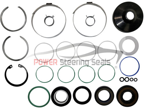 Power steering rack and pinion seal kit for Saab 9-3