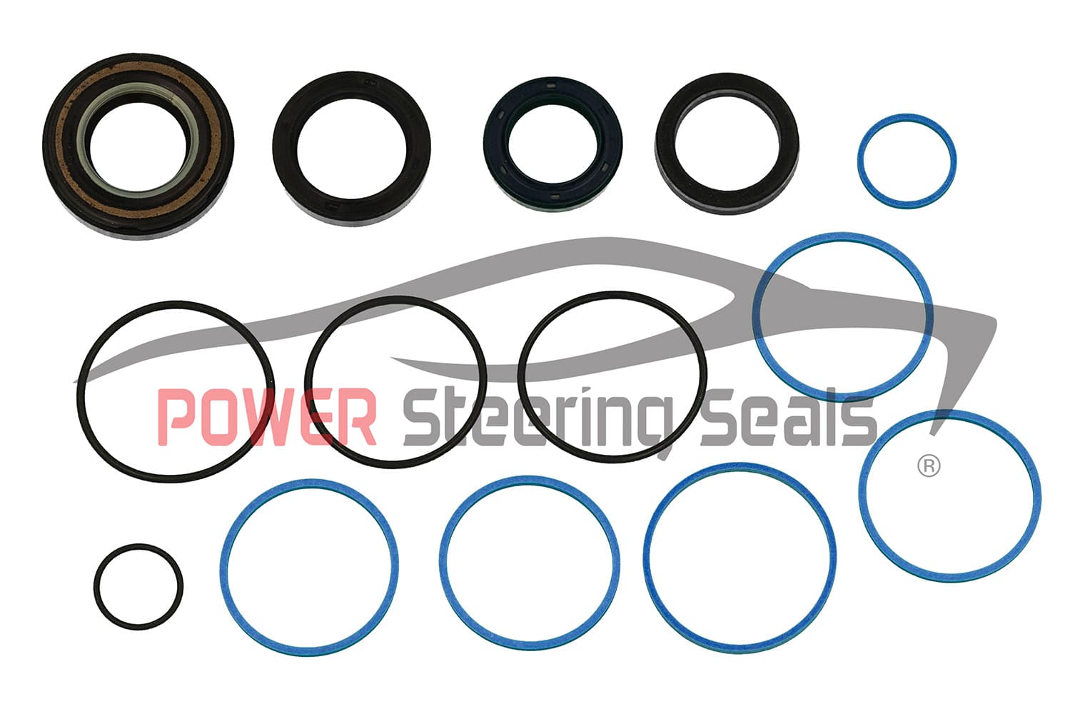 Power Steering Rack And Pinion Seal Repair Kit - Compatible With Nissan 300ZX 1984-1987 (PSS.RP.NIS.047)
